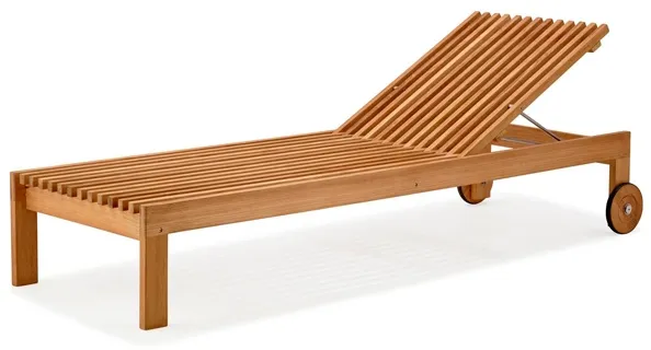 Cane-Line Amaze solseng - teak - ingen hynde