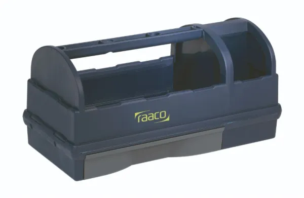 Raaco Open ToolBox, værktøjskasse m/3 rum + skuffe